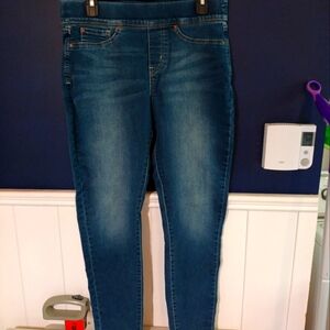 Ladies Levi Signature Brand Pull On Skinny Jeans Size 22